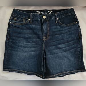 Seven7 Jean Shorts Sz 12 6.5" Inseam Euc